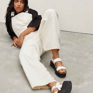 Everlane Canvas Overalls NWT